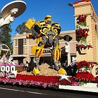 Paramount’s 2012 Rose Parade Float Features ‘Transformers’