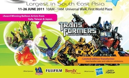 Promo Banner of the Ballonart & Transformers Merchandise