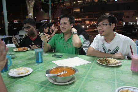 Feasting on Tom Yam in GT