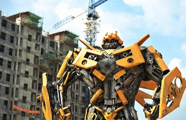 Transformers Theme Park China. Credits: Feature China / Barcroft Media