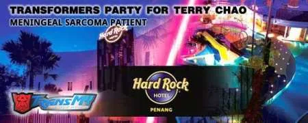 Transformers Party for Terry at Hard Rock Hotel, Penang