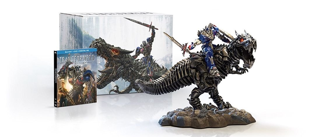 Amazon Offering Transformers AOE Grimlock & Optimus Gift Set Statue