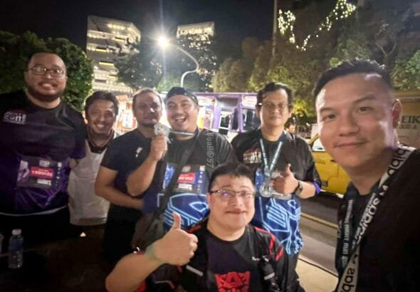 TransMY runners in Transformers Night Run 2024