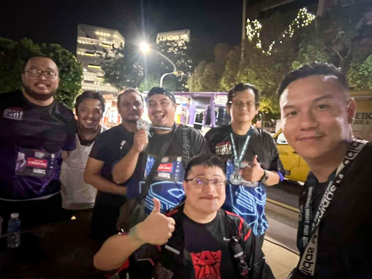 TransMY runners in Transformers Night Run 2024